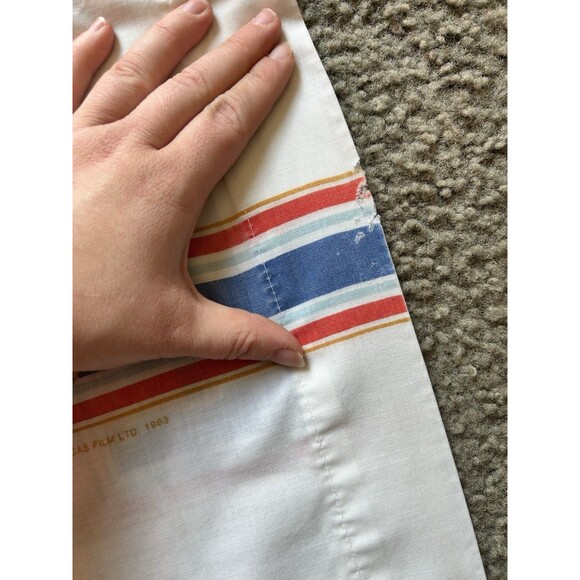 Vintage Star Wars Return Of The Jedi Pillowcase 1983 20th Century Fox GUC - Picture 8 of 9